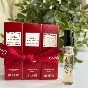 NEW! Cartier Perfume Sample Bundle Set
